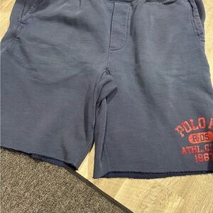 Ralph Lauren Blue and Red Athletic Shorts